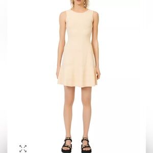 MAJE Rulany Knit Mini Dress
